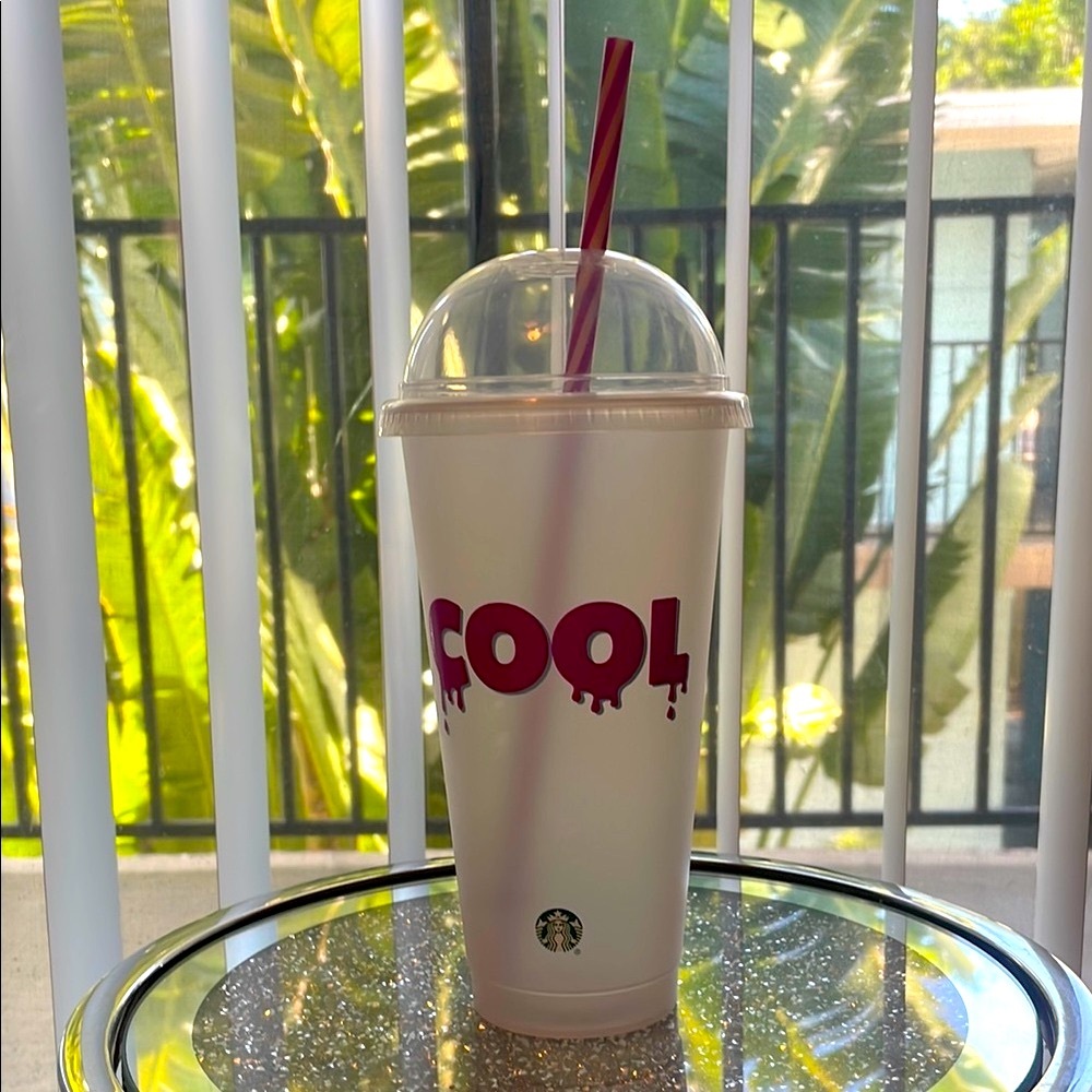 NWT STARBUCKS “Cool” Reusable Cool Cup